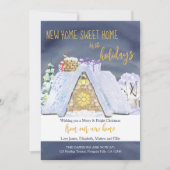 Home voor de kersttop van de Feestdagen Aankondiging (Voorkant)