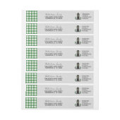 Home voor het Vakantie-kerstadres (Vel)