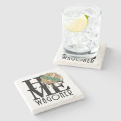 HOME Wagoner Oklahoma Stenen Onderzetter (Zijkant)