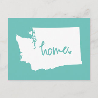 Home Washington Aangepaste kleur Briefkaart
