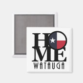 HOME Watauga Texas Magneet (Voorkant / Achterkant)