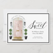 Home - We hebben roze Waterverf deur verplaatst Aankondiging (Voorkant)