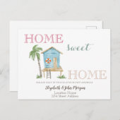 Home-weet-startpunt, winkelhuis aankondigingskaart (Voorkant / Achterkant)