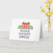 Home-Wenskaart Kaart (Gele Bloem)