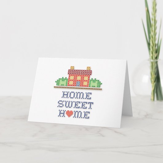 Home-Wenskaart Kaart (Voorkant)