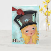 Home - Wenskaart Kaart (Gele Bloem)