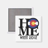 HOME Wheat Ridge Colorado Magneet (Voorkant / Achterkant)