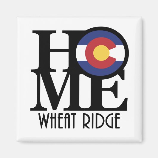 HOME Wheat Ridge Colorado Magneet (Voorkant)