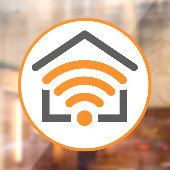 Home Wi-Fi Raamsticker (Vel 2)