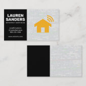 Home WiFi | Internetdiensten Visitekaartje (Voorkant / Achterkant)