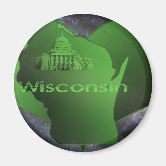Home Wisconsin Magneet (Voorkant)