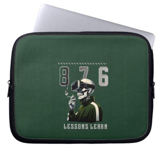 Home/Work 876 LESSONS LEARN Electronics Bag Laptop Sleeve (Voorkant)