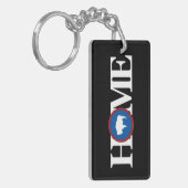 HOME Wyoming  Sleutelhanger (Voorkant Links)