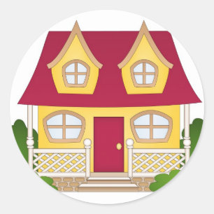 Home - Zoete startpunt - overdag Ronde Sticker