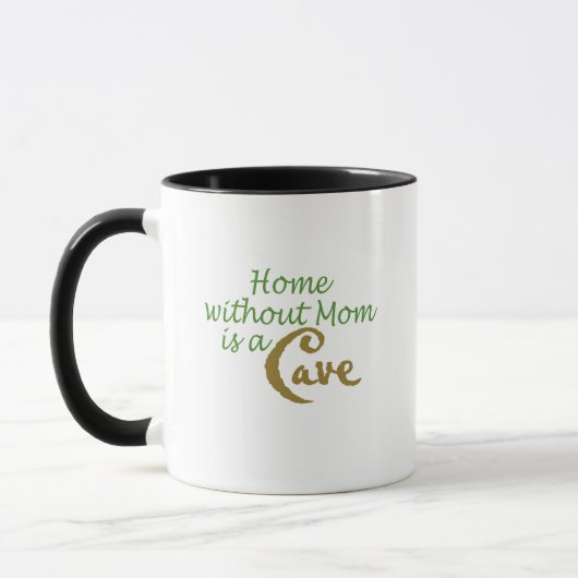 Home Zonder mama is een Cave Combo 11oz Mok (Links)