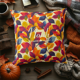 HomeBody Heart Herfstbladeren | Herfst Home Decor Kussen
