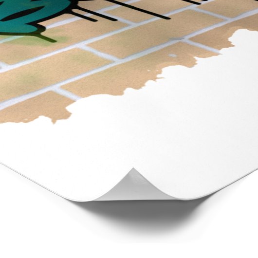 homeboy graffiti design poster (Hoek)