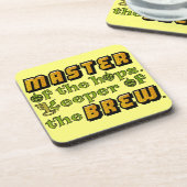 Homebrew Beer Brewer Bier Onderzetter (Linkerzijde)