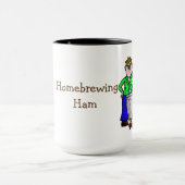 Homebrew Ham Radio Operator Mug Customisez-Le! (Centre)