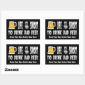 Homebrewing or Brew Your Own Beer grappige sticker (Vel)