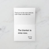 Homecoming Bedankkaart (Binnen)