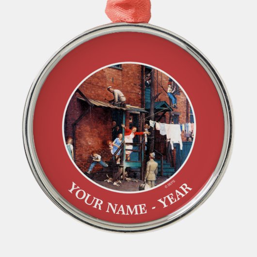 Homecoming G.I. Metalen Ornament (Voorkant)