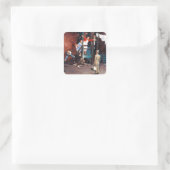 Homecoming G.I. Vierkante Sticker (Tas)