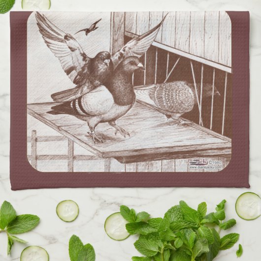 Homecoming Homers Theedoek (Gevouwen)