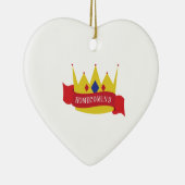 Homecoming Keramisch Ornament (Rechts)