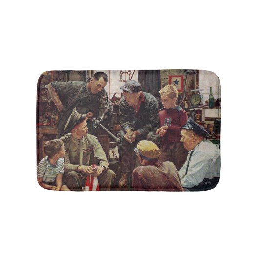 Homecoming Marine Badmat (Voorkant)