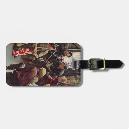 Homecoming Marine Bagagelabel (Voorkant horizontaal)