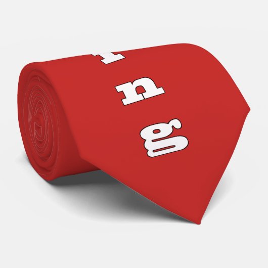 Homecoming moeder stropdas (Opgerold)