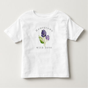 Homegrown met liefde   Waterverf Blackberry Duo Kinder Shirts
