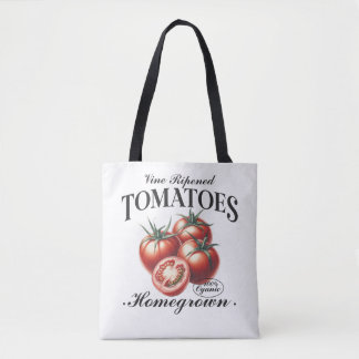 Homegrown Tomatoes  Tomatoes Fruits Design Draagtas