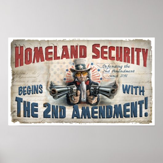 Homeland Security Poster (Voorkant)