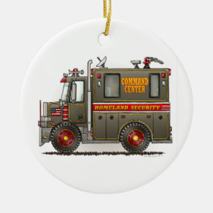 Homeland Security Truck Ornament
