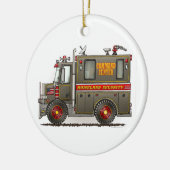 Homeland Security Truck Ornament (Links)