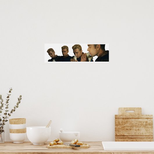 Homelander Milk Poster (Keuken)