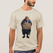 Homeless Trump T-Shirt (Voorkant)