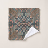Homely cottage pattern (Gant de toilette)