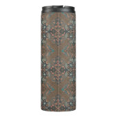 Homely cottage pattern thermosbeker (Achterkant)