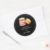 Homemade alleen voor jou macarons label (Envelop)