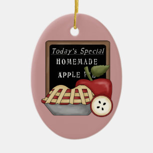 Homemade Apple Pie Kitchen Ornament