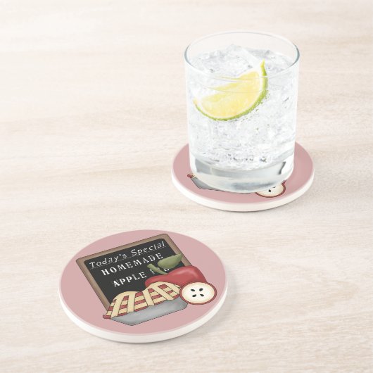 Homemade Apple Pie Onderzetter (Zijkant)