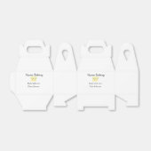 Homemade bakery add jouw tekst name custom bedankdoosjes (Uitgevouwen)