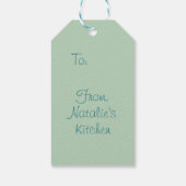 Homemade Bakery  Gift Label Cadeaulabel (Achterkant)