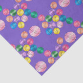 Homemade Bath Shower Bomb Beauty Product Packaging Tissuepapier (Detail)