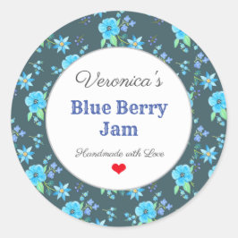 Homemade Bked Goods Preserve Jam Eigen label