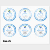 Homemade Blueberry Jam Label (Vel)