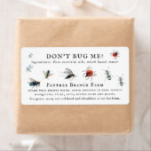 Homemade Bug Spray | Monogramlabel Etiket (Insitu)